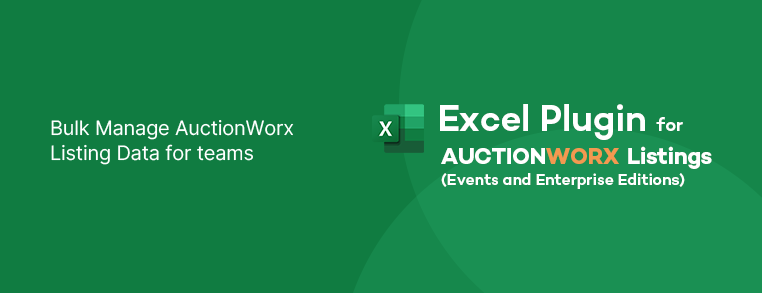 Auctionworx Excel Plugin