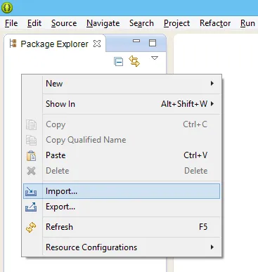 Import Project
