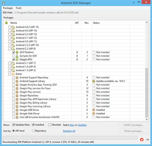 SDK Manager