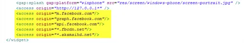 config.xml access