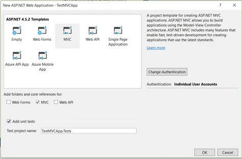 New ASP.NET Web Application