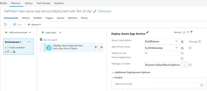 Deploy to Azure App Service